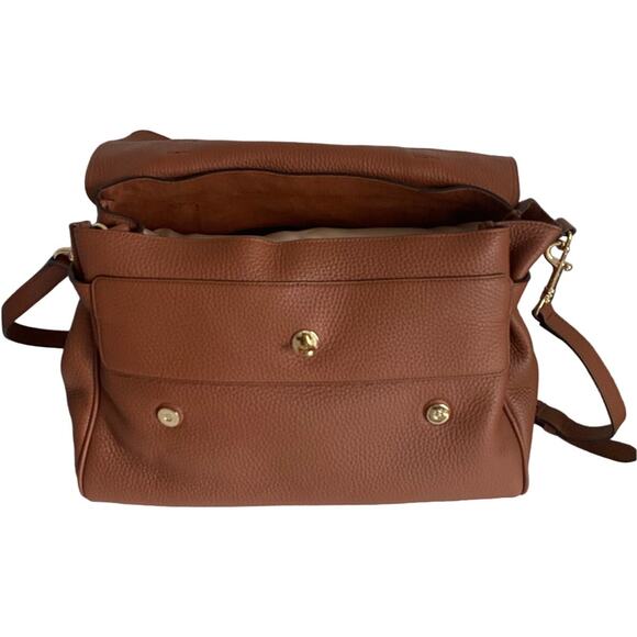 Mulberry Alexa Heavy Grain Chestnut - Incl. Fabrinique Purse Pillow Insert - Picture 10 of 16